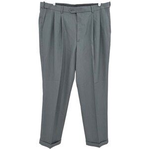 Savane Men's Comfort Waist Sharkskin Charcoal Stretch Dress Pants Size 42x32 NWT